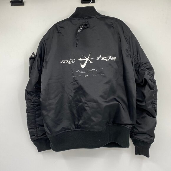 Nike Black Bomber Jacket | Men’s Size L | Megan Thee Stallion Collab - Picture 3 of 5